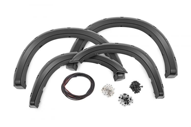 Rough Country F-D10917A-PSC Pocket Fender Flares Ram 2500/3500 2WD/4WD (2019-2024)