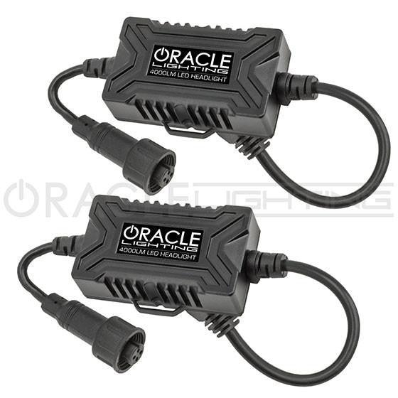 Oracle Lighting 5242-001 - 9012 - 4,000+ Lumen LED Light Bulb Conversion Kit High/Low Beam (Projector) -