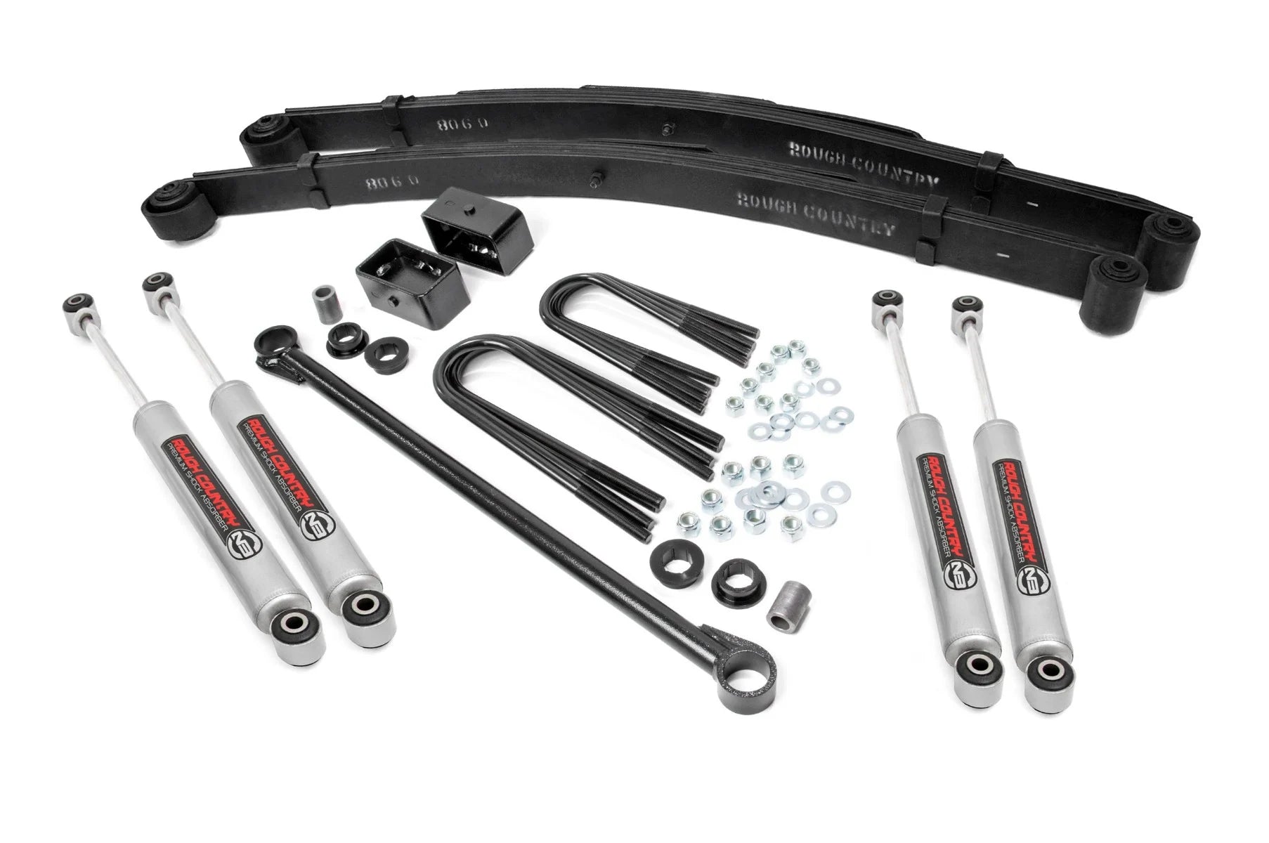 Rough Country 487.20 3 Inch Lift Kit Ford Excursion 4WD 2000–05 – Audio ...