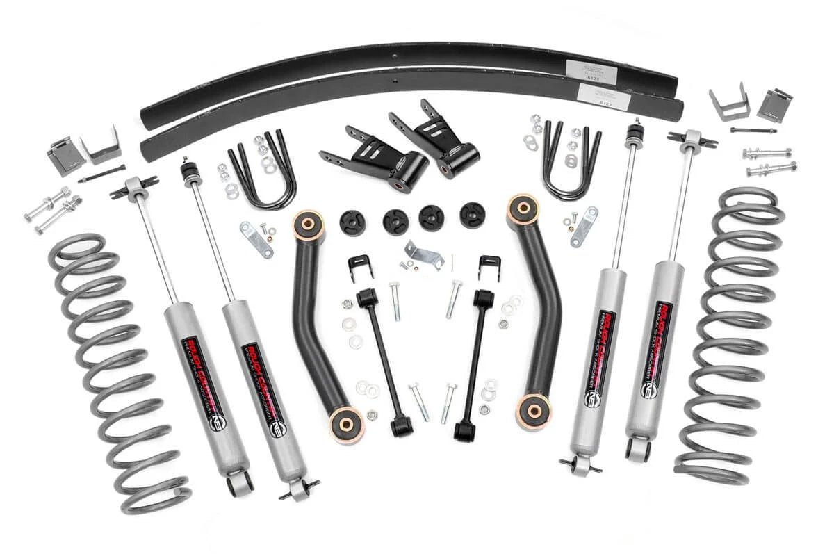 lift kit rear aal jeep cherokee 84 01