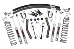 lift kit rear aal jeep cherokee 84 01