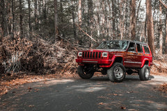 Rough Country 633N2 Lift Kit RR Springs for Jeep Cherokee XJ 84–01