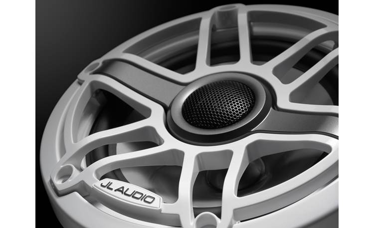 JL Audio M6-650X-S-GwGw Marine Speaker with White Sport Grille