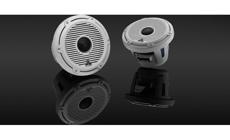 JL Audio M6-880X-C-GwGw 8.8" Marine Speaker – Classic White Grille