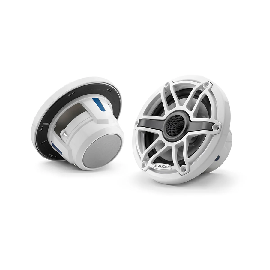 JL Audio M6-650X-S-GwGw 6.5" Marine Speakers with White Sport Grille
