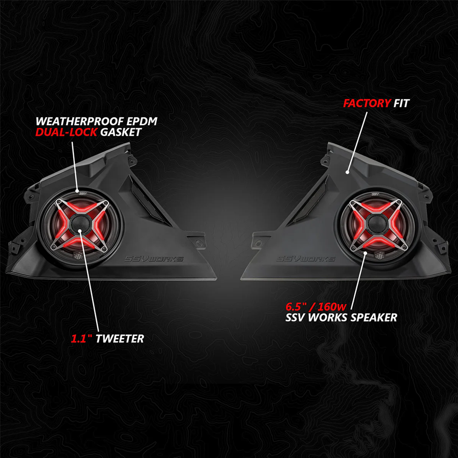 mavr phz4atd speaker package can am BEAR DE