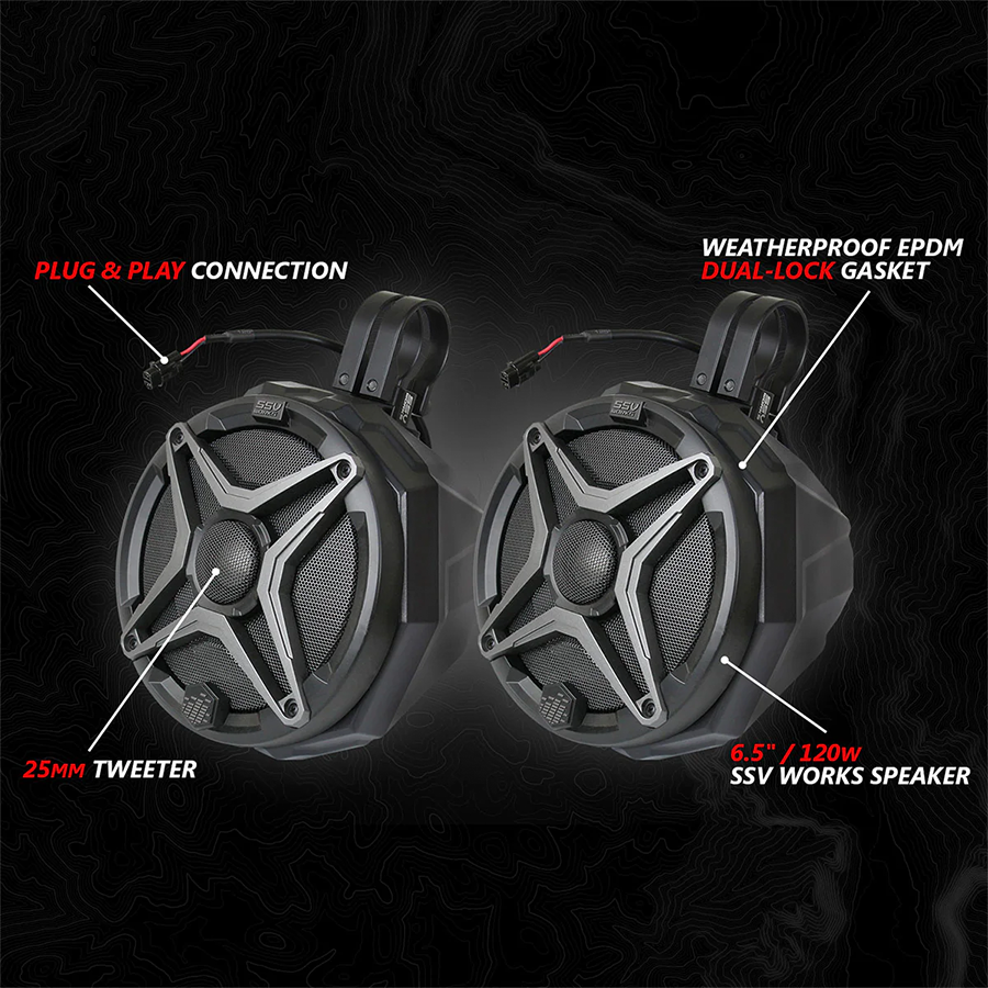 mavr phz4atd speaker package can am DELAWARE