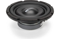 Car speaker with 'MB Quart' branding on a white background