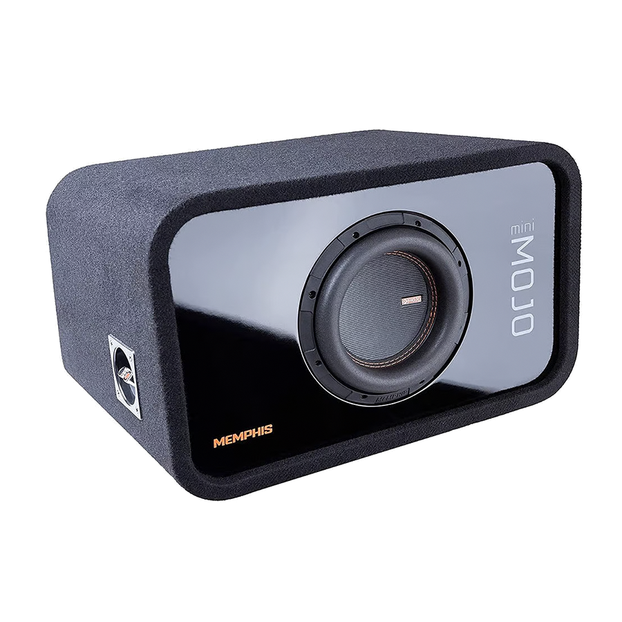 Memphis MJME8S1V2 8 Inch Loaded Car Subwoofer Enclosure