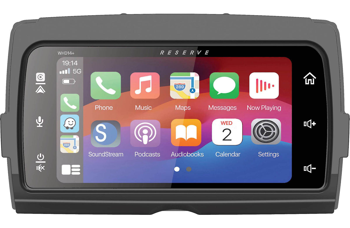 motorcycle stereo soundstream whd14 plus
