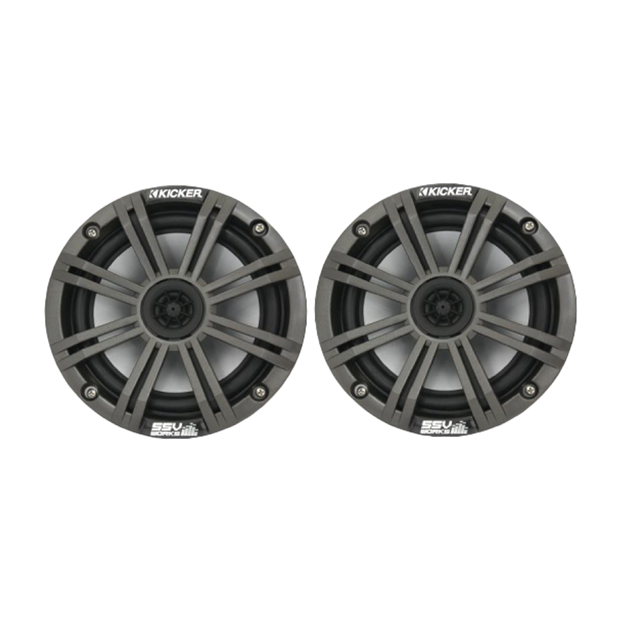 SSV Works MT-F65K Marine Speakers for Can-Am Maverick Trail & Sport