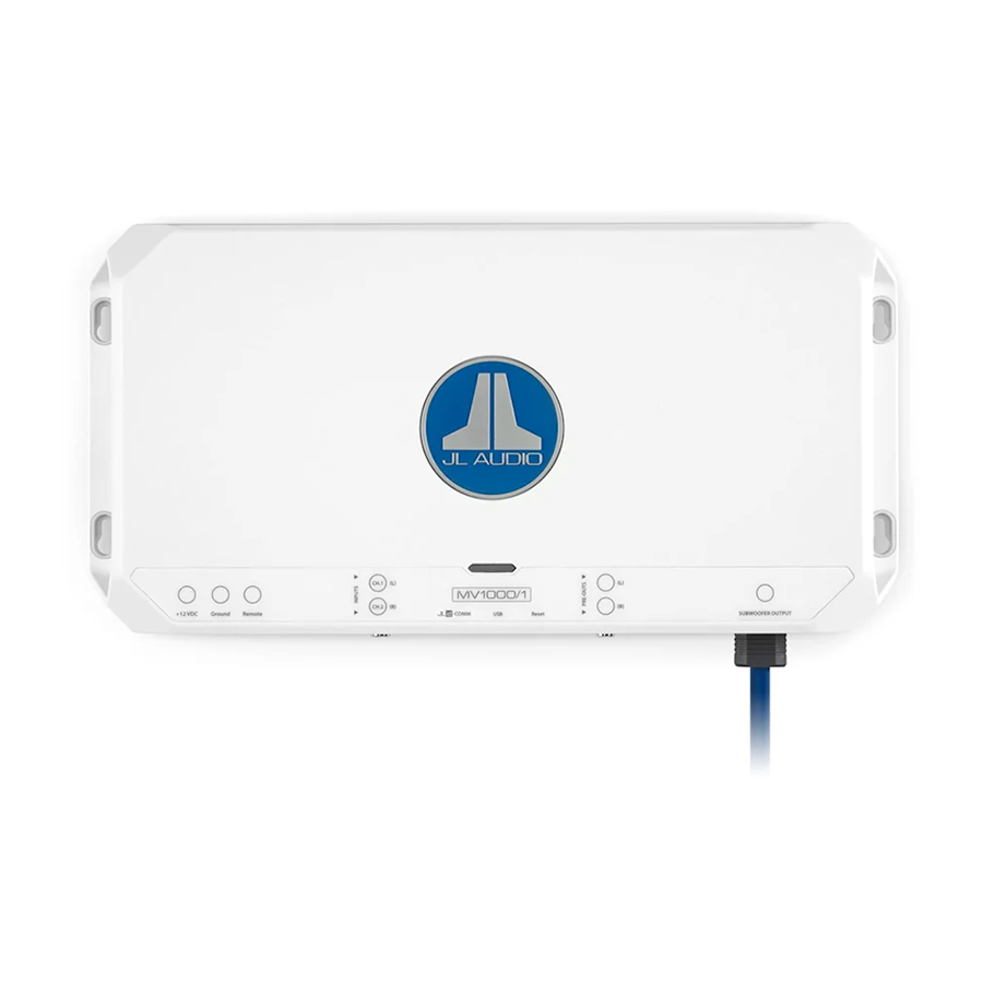 mv1000 1 1000W marine amplifier