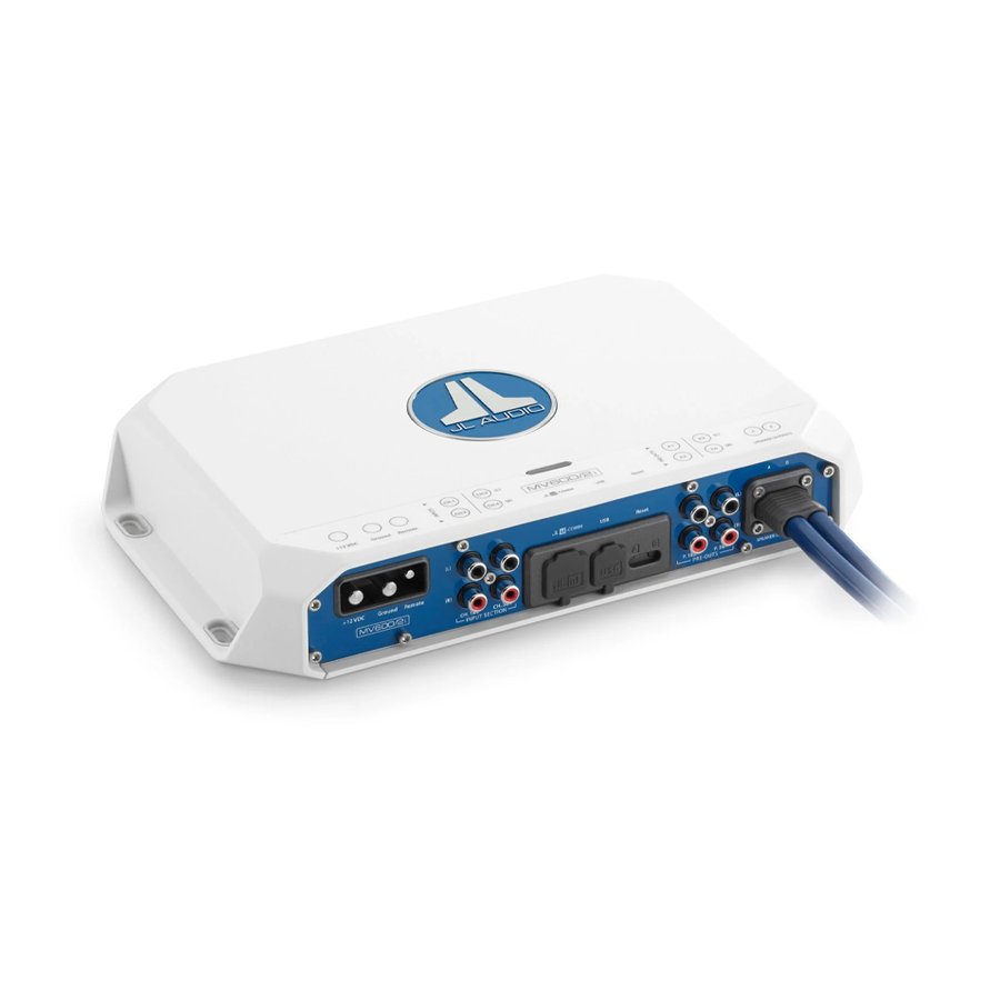 JL Audio MV600/2i 600W 2-Channel MVi Marine Amplifier