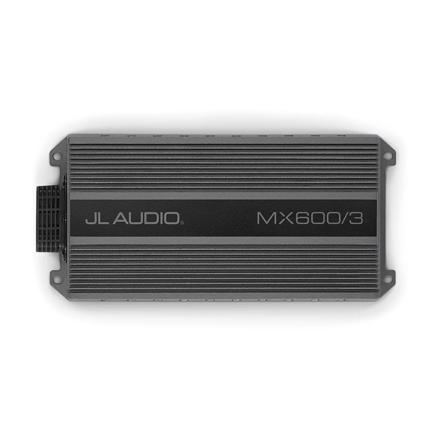 mx600 3 3 channel marine amplifier