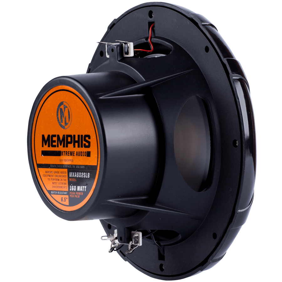 mxa602slb black marine speaker LED DELAWARE