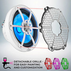 nxl 8m wh marine speaker 8 125w NEAR ME