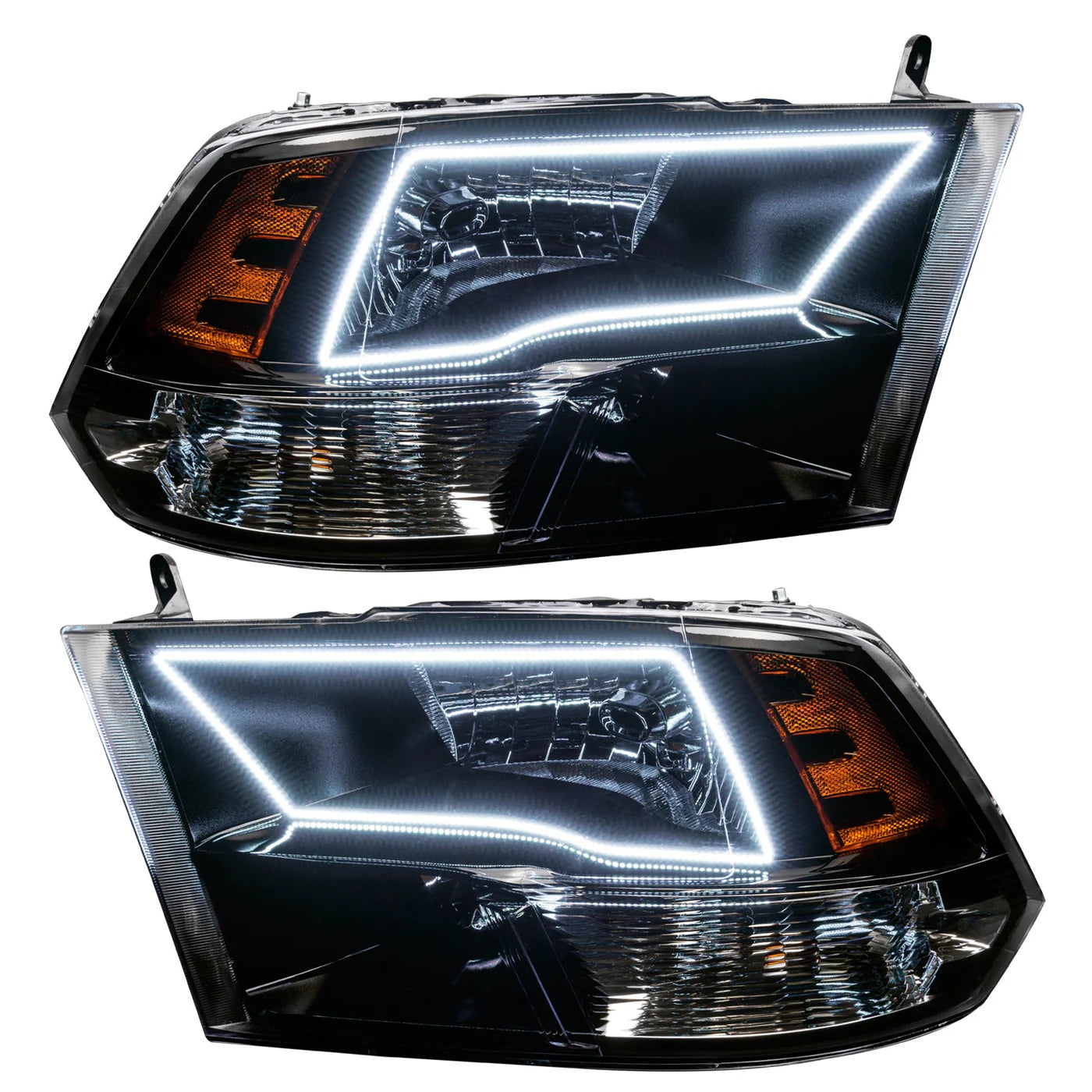 o333 halo headlights 09 18 ram bear de