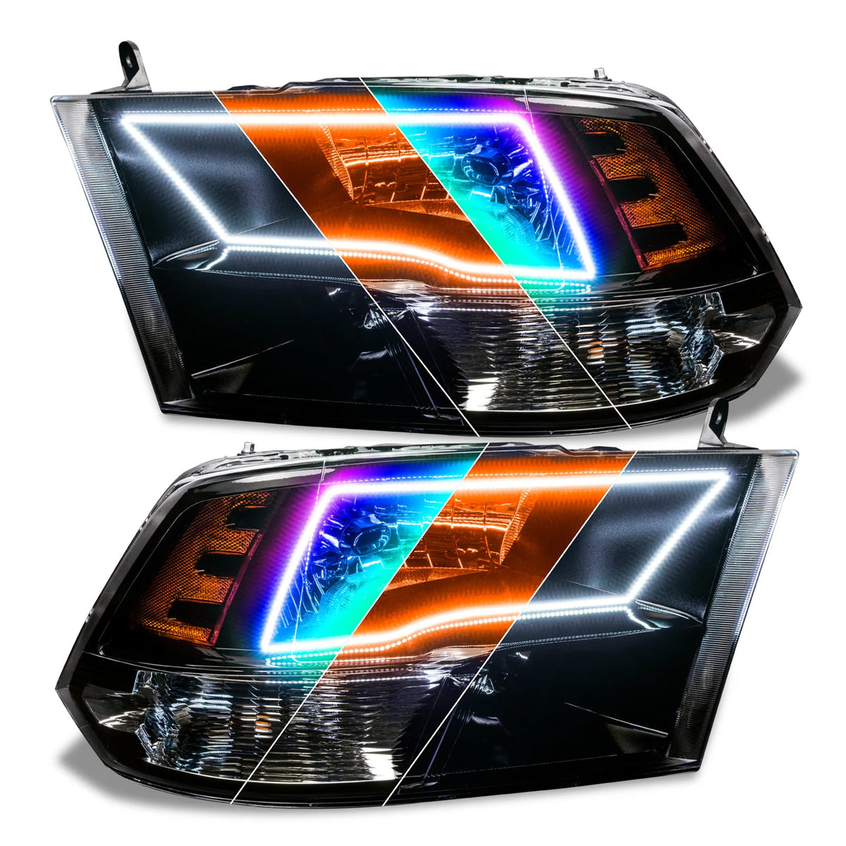 o334 halo headlights ram