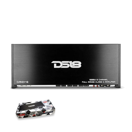 DS18 CANDY-6 Candy Six Channel Mini Compact Class D Amplifier