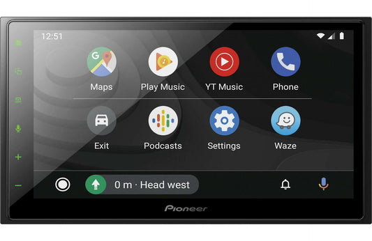 Pioneer DMH-2660NEX 6.8" Mechless Capacitive Screen w/ CarPlay, Android Auto