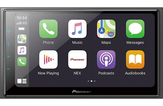Pioneer DMH-W4660NEX 6.8" Shallow Chassis Mechless Capacitive Screen