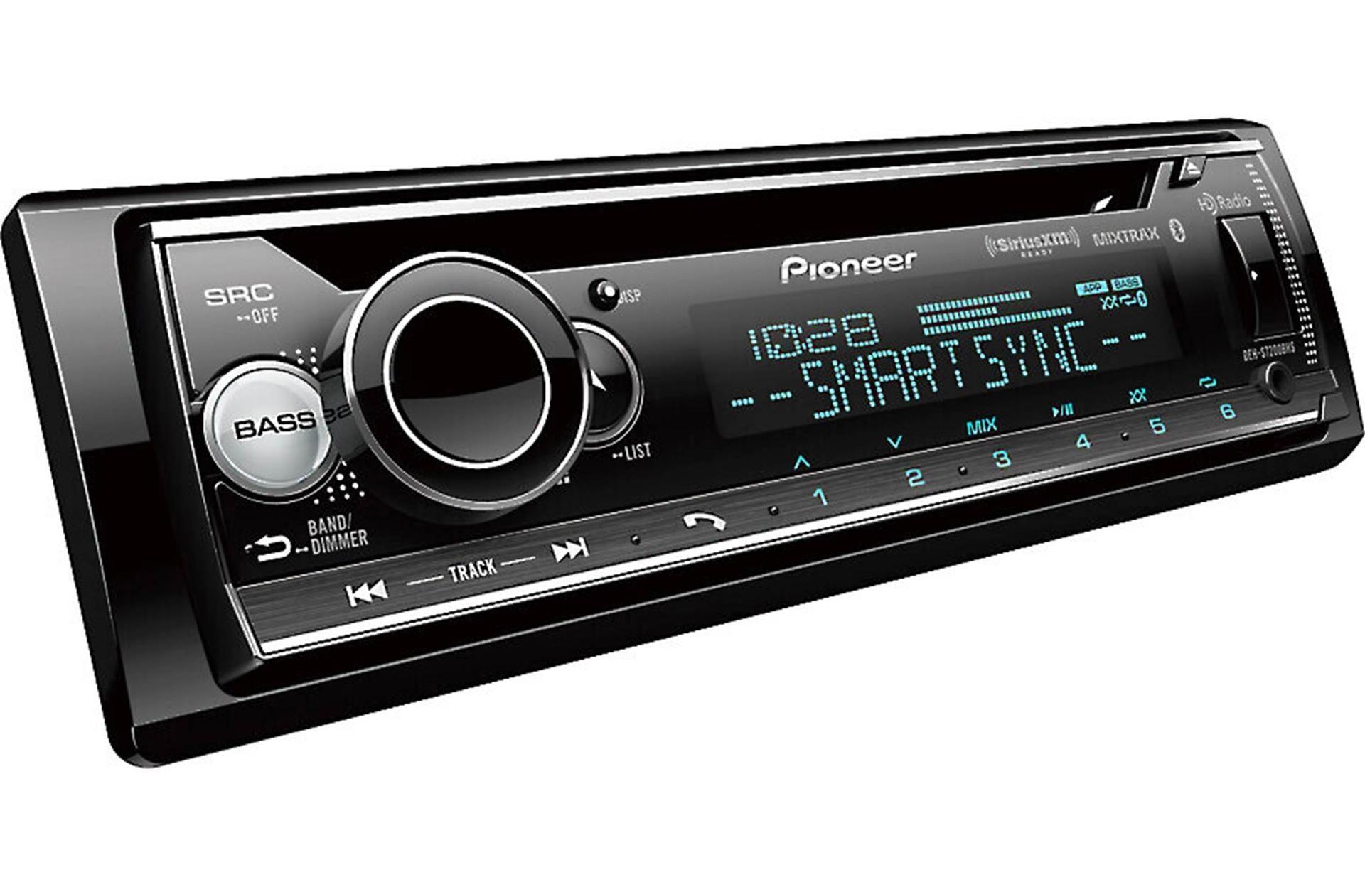 Pioneer DEH-S7200BHS SXM Ready Smart Sync App Compatible Radio SDIN