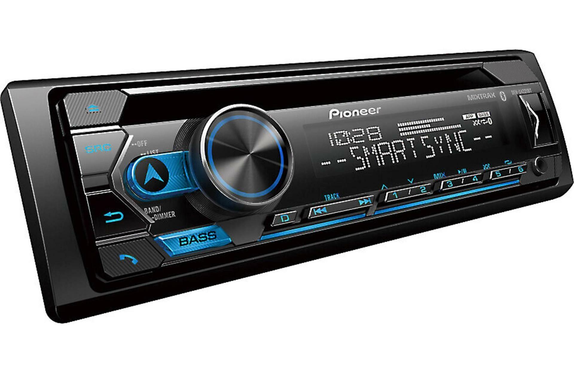 Pioneer DEH-S4220BT Single DIN In-Dash Bluetooth CD Media Receiver