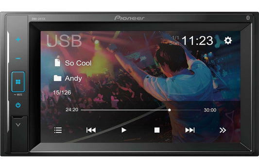 Pioneer DMH-241EX 6.2"- Resistive Glass Touchscreen Digital Media Receiver