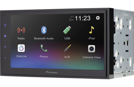 Pioneer DMH-342EX 6.8" Touchscreen Digital Media Receiver w/ Backup Camera Ready