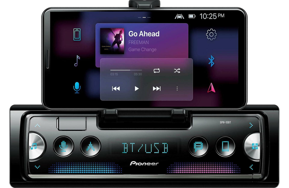 Pioneer SPH-10BT Smart Sync Mechless Radio SDIN