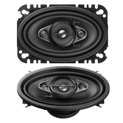 Pioneer TS-A4670F 4x6" Coax Speakers 4 way w/ Speaker Adapters Included (pair)