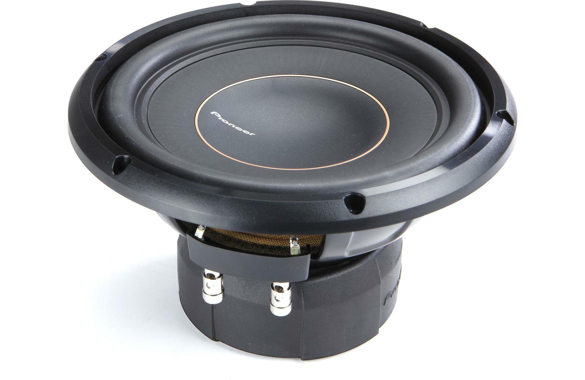 Pioneer TS-D10D4 10" - 1500w Max Power, Dual 4 Ohms Voice Coil - Subwoofer