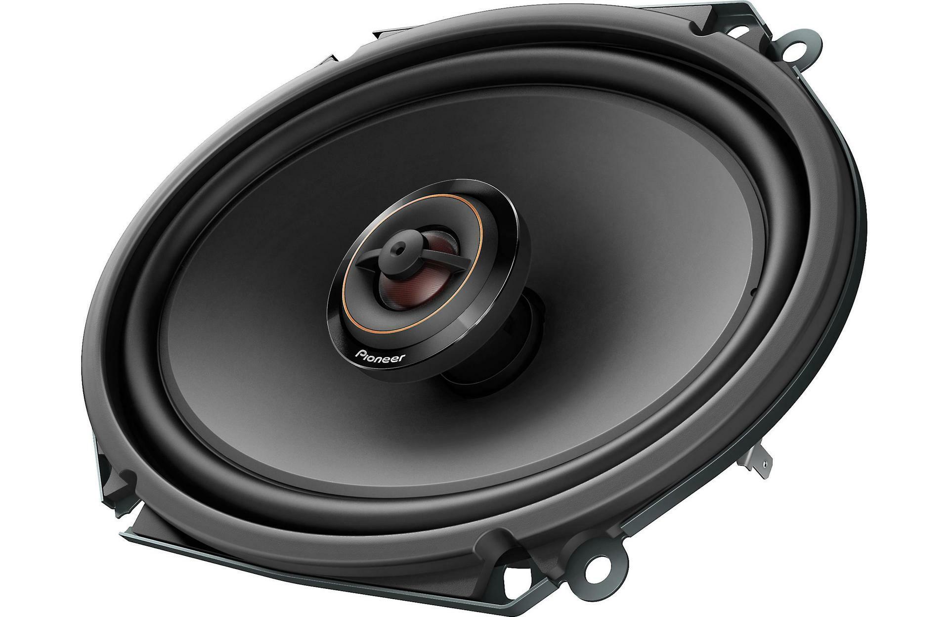 Pioneer TS-D68F 6” x 8” - 2-way, 240 W Swivel Tweeter - Coaxial Speakers (pair)