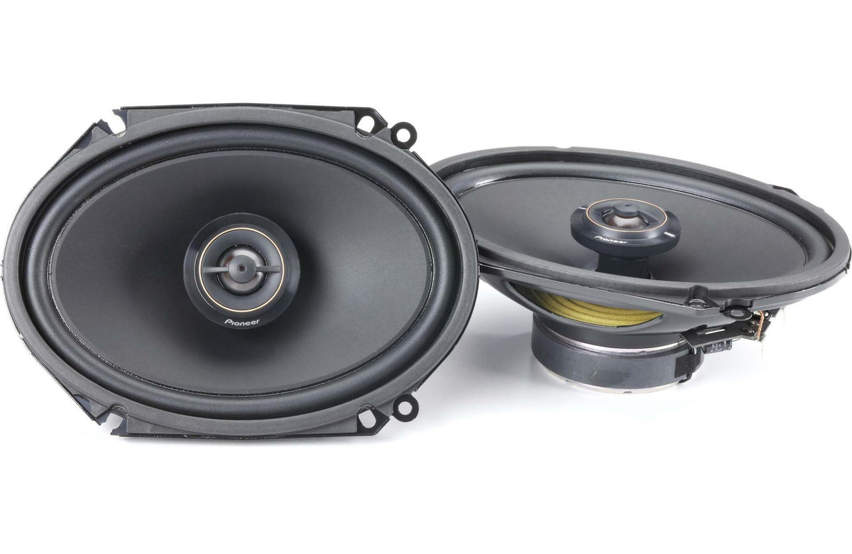 Pioneer TS-D68F 6” x 8” - 2-way, 240 W Swivel Tweeter - Coaxial Speakers (pair)