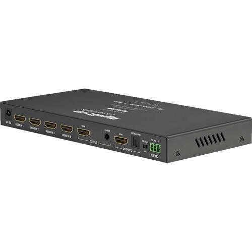 Wyrestorm EXP-SP-0104-H2 1X4 HDMI Splitter 4K HDR 4:4:4 60Hz with 1080p scaling feature