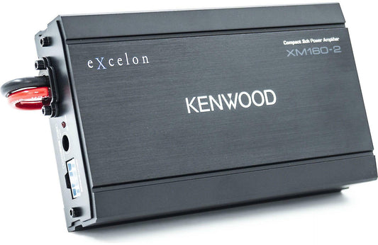 Kenwood XM160-2 Compact 2-channel amplifier 80 watts RMS x 2 for Harley-Davidson