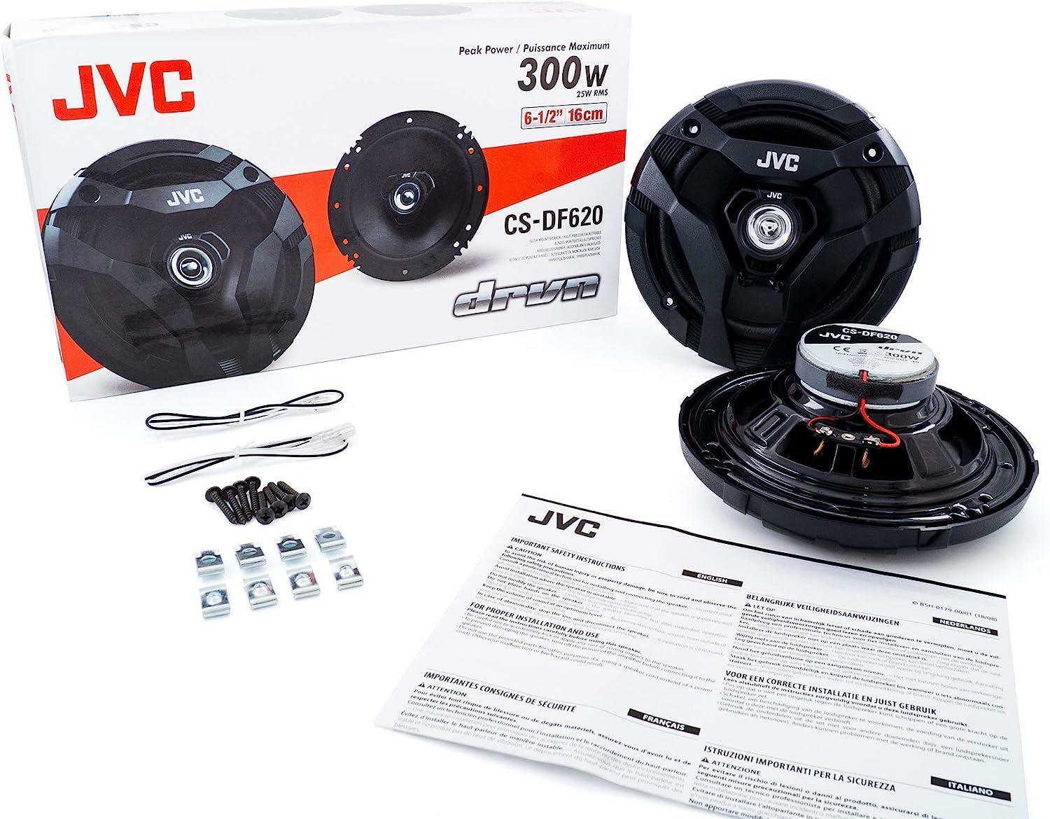 JVC CS-DF620 6 1/2" drvn DF Series Coax Speaker (pair)