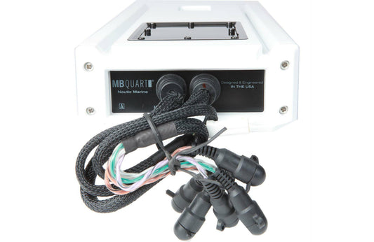 MB Quart NA3-1000.5  5 Channel Marine Amplifier - 75 watts x 4 at 4 ohms + 400 watts x 1 at 1 ohm