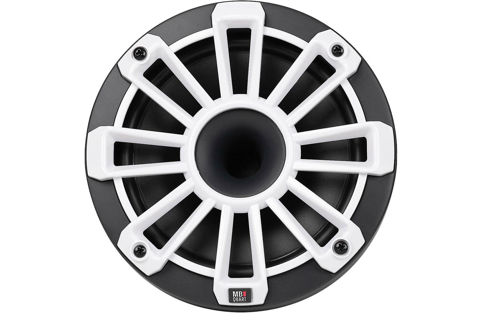 MB Quart NH2-116 Nautic Series 6.5" Compression Horn Speaker Black/White/Silver