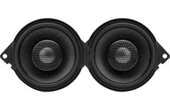 MB Quart 6.5” + 3.5” Tuned Audio Package Compatible for Wrangler (JL) / Gladiator (JT) with Complete Front Dash OEM Three-Way Speaker Upgrade, Black