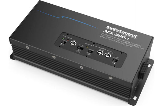 AudioControl ACX-300.1 Mono Powersports/Marine Amplifier 300 Watts RMS x 1 2 Ohm + T-Spec ST-AK8 8GA Power Sport Amplifier Power Wiring Kit