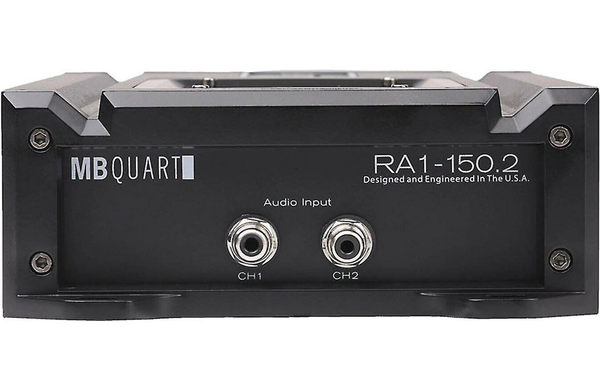 MB Quart RA1-150.2 Reference Series 2-Channel Car Amplifier - 50W RMS x 2
