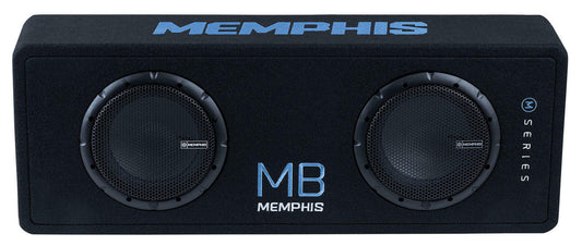 Memphis MBE8D2 Loaded Enclosure 2-8" 2ohm 700RMS/1400MAX