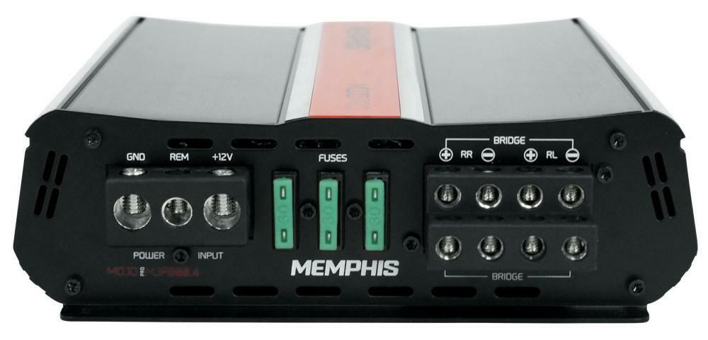 Memphis MJP800.4 4 Channel Amplifier 4 x 200W @ 2ohm