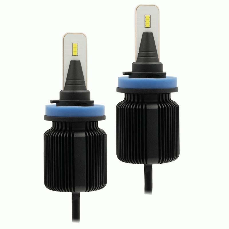 Metra Daytona Single Beam H11 Headlight Replacement Bulb Pair (DL-H11)