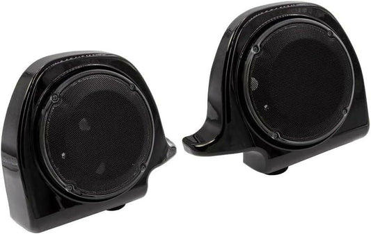 Lower Fairing Speaker Pods + Polk Audio MM 652 for Harley Davidson 1994-2013