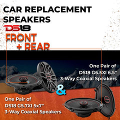 Car Speaker Replacement fits 2007-2008 for Kia Spectra 5