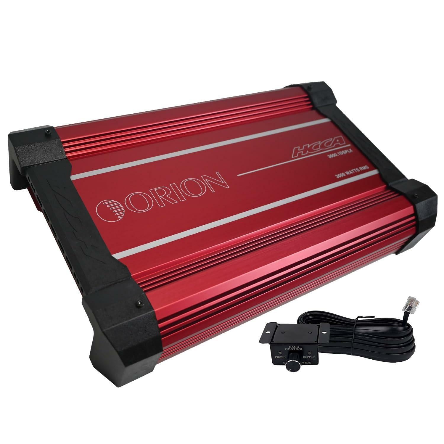 Orion HCCA30001DSPLX HCCA  3000W RMS Amplifier + Amp Installation Kit 1/0 Gauge