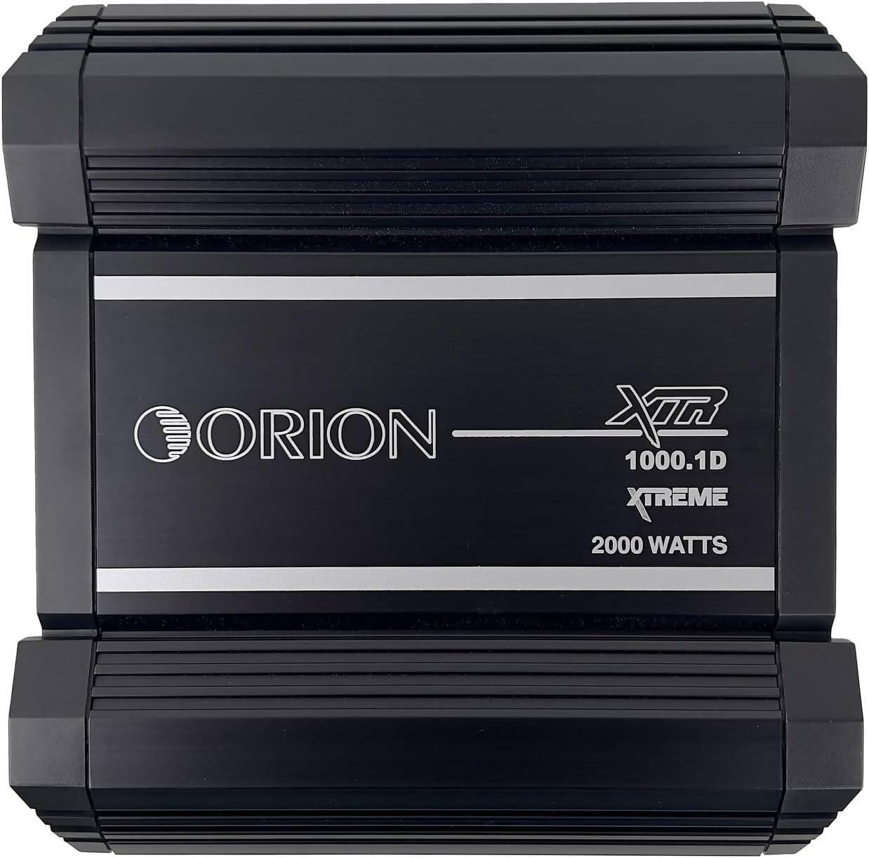 Orion XTR1000.1D Monoblock Class D Car Amplifier 1000W + Raptor 2.5 Farad Capacitor