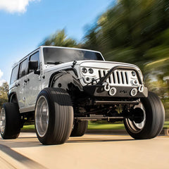 oracle 5817 pro led grill for wrangler jk bear delaware